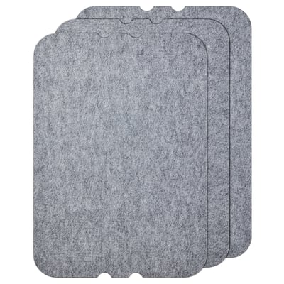 ÖVERSIKTLIG Place mat for trolley, set of 3