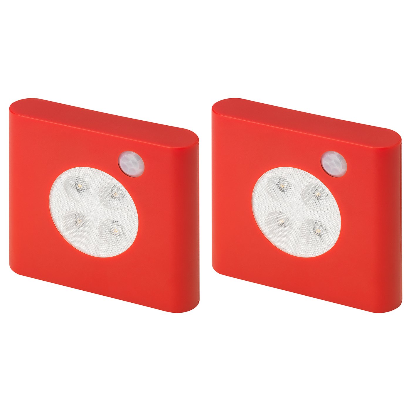 OLEBY Wardrobe lighting with sensor - red - IKEA