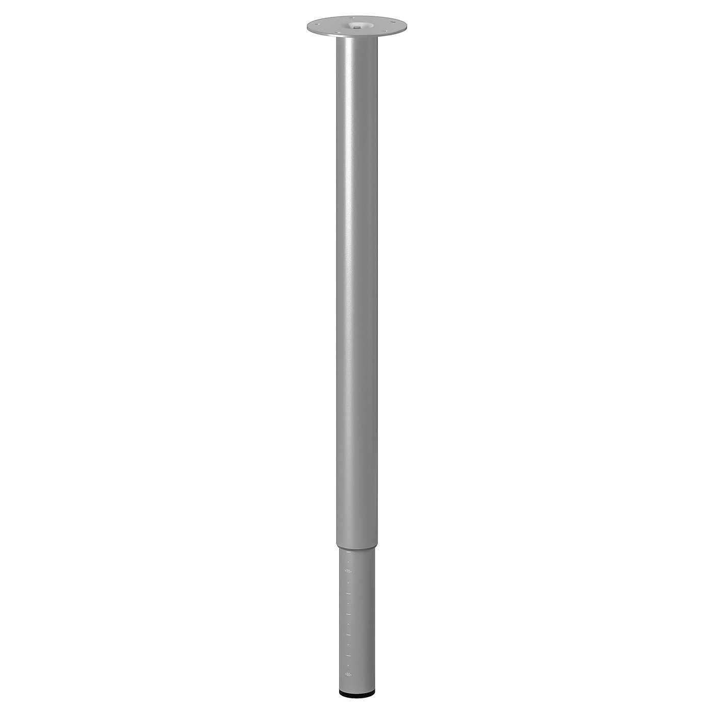 OLOV Leg, adjustable silvercolour IKEA
