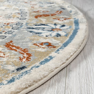 ONSEVIG Rug, low pile, multicolour, 195 cm