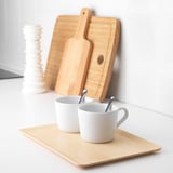 ORDNAD Tray, ash veneer, 20x28 cm
