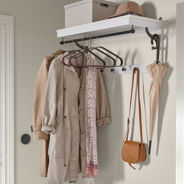 RÅGODLING coat hanger, dark bamboo IKEA