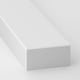 RAMSÅS Wall edging strip, for custom made worktop black stone effect/quartz
