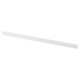 Option: RAMSÅS Wall edging strip, for custom made worktop white/grey-beige marble effect/quartz