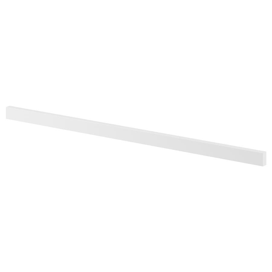RAMSÅS wall edging strip, for custom made worktop white mineral effect ...
