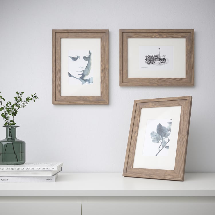 frame, brown, 21x30 cm IKEA