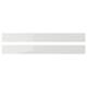 RINGHULT Drawer front, high-gloss light grey, 90x10 cm
