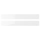 RINGHULT Drawer front, high-gloss white, 75x10 cm
