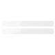Option: RINGHULT Drawer front, high-gloss white, 90x10 cm