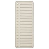 RINNIG Dish drying mat, beige, 51x42 cm