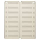 RINNIG Dish drying mat, beige, 51x42 cm