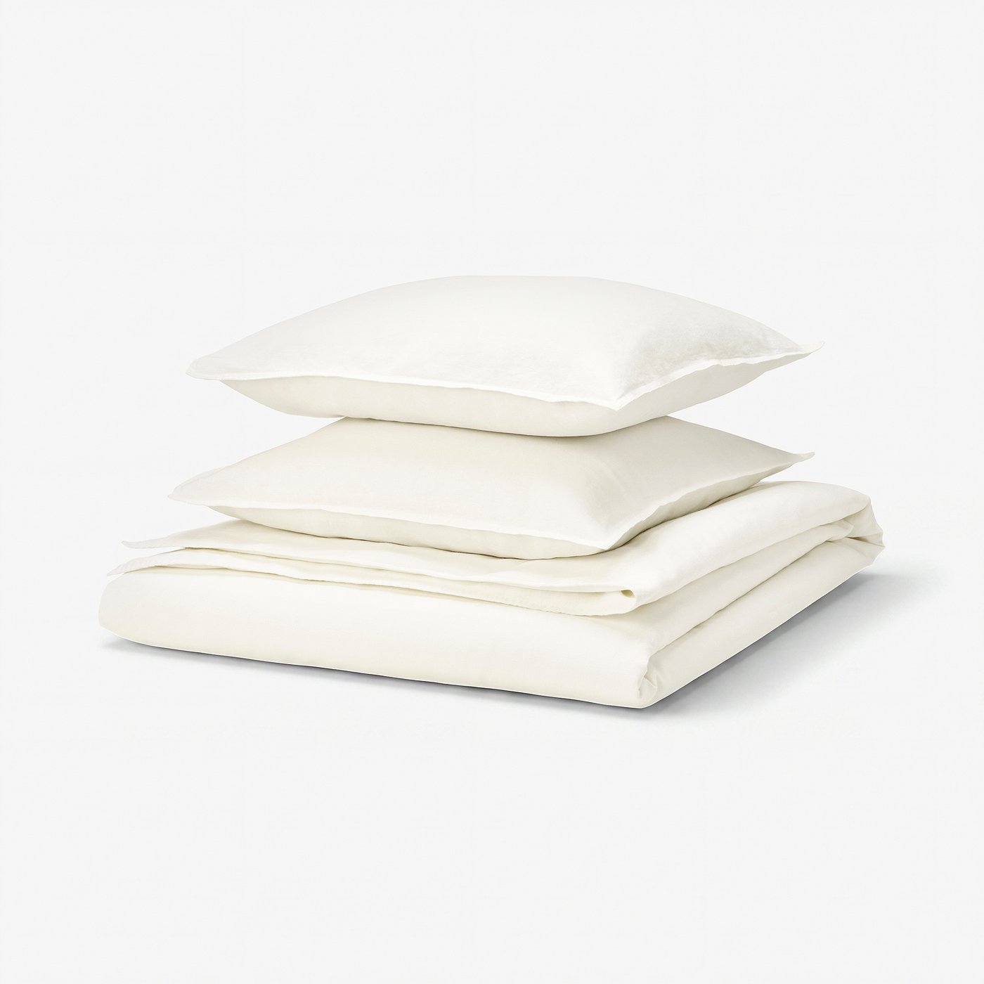 RUNDHAGTORN Duvet cover and 2 pillowcases, white, 200x200/50x60 cm