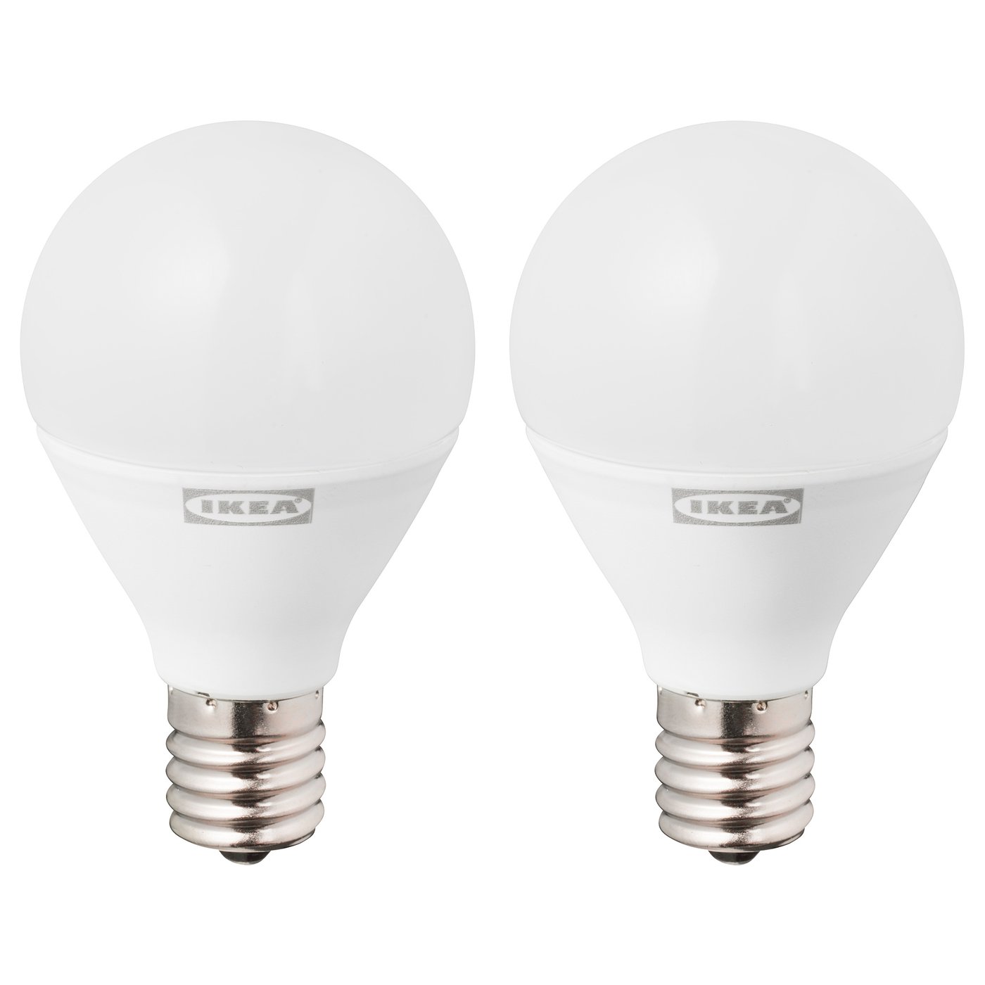RYET LED bulb E17 440 lumen, globe opal white, 6500 K IKEA