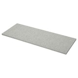 SÄLJAN Worktop, light grey mineral effect/mineral effect, 126x65x3.8 cm