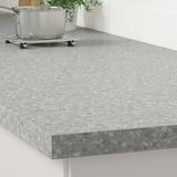 SÄLJAN Worktop, light grey mineral effect/mineral effect, 126x65x3.8 cm