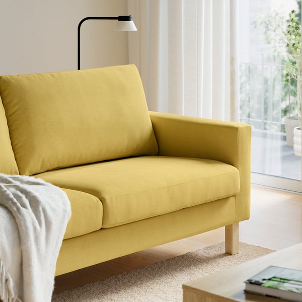 SALTSJÖBADEN 2-seat sofa, Fridtuna yellow
