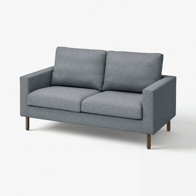 SALTSJÖBADEN 2-seat sofa, Gunnared medium grey