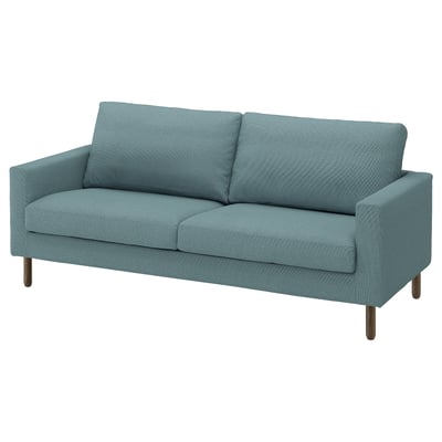 SALTSJÖBADEN 3-seat sofa, Fridtuna dark grey-blue