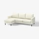 SALTSJÖBADEN 3-seat sofa with chaise longue, Gunnared beige