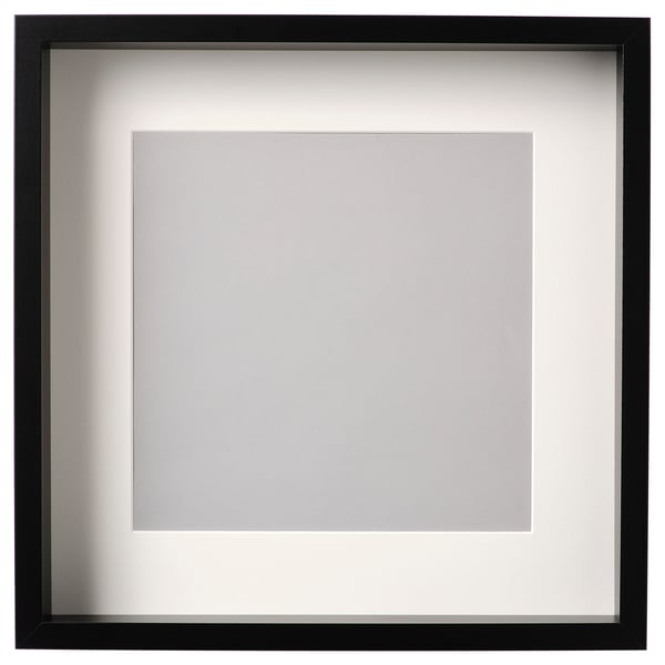 SANNAHED Frame, black, 35x35 cm