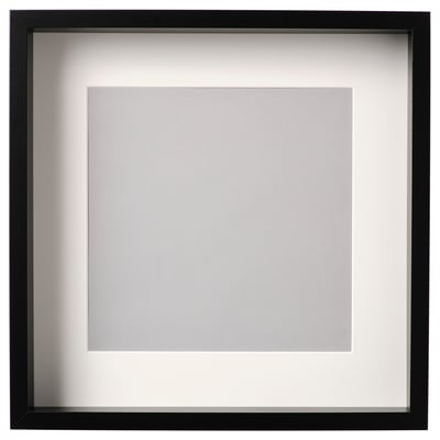 SANNAHED Frame, black, 35x35 cm