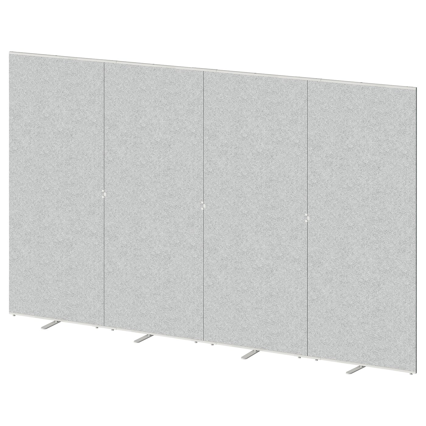 SIDORNA leg for room divider, grey - IKEA