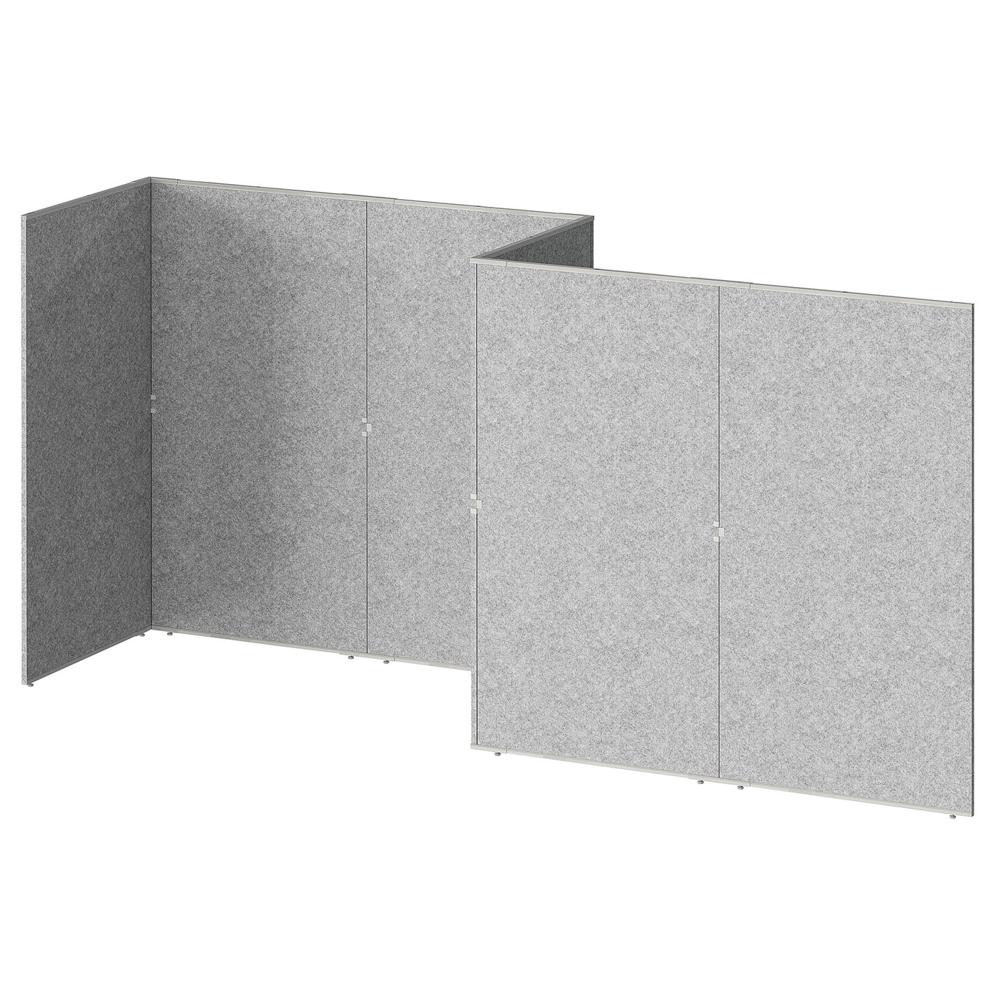 SIDORNA room divider, grey, 324x160x150 cm - IKEA