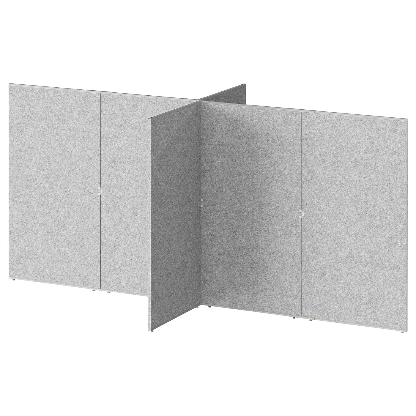 SIDORNA room divider, grey, 324x160x150 cm - IKEA