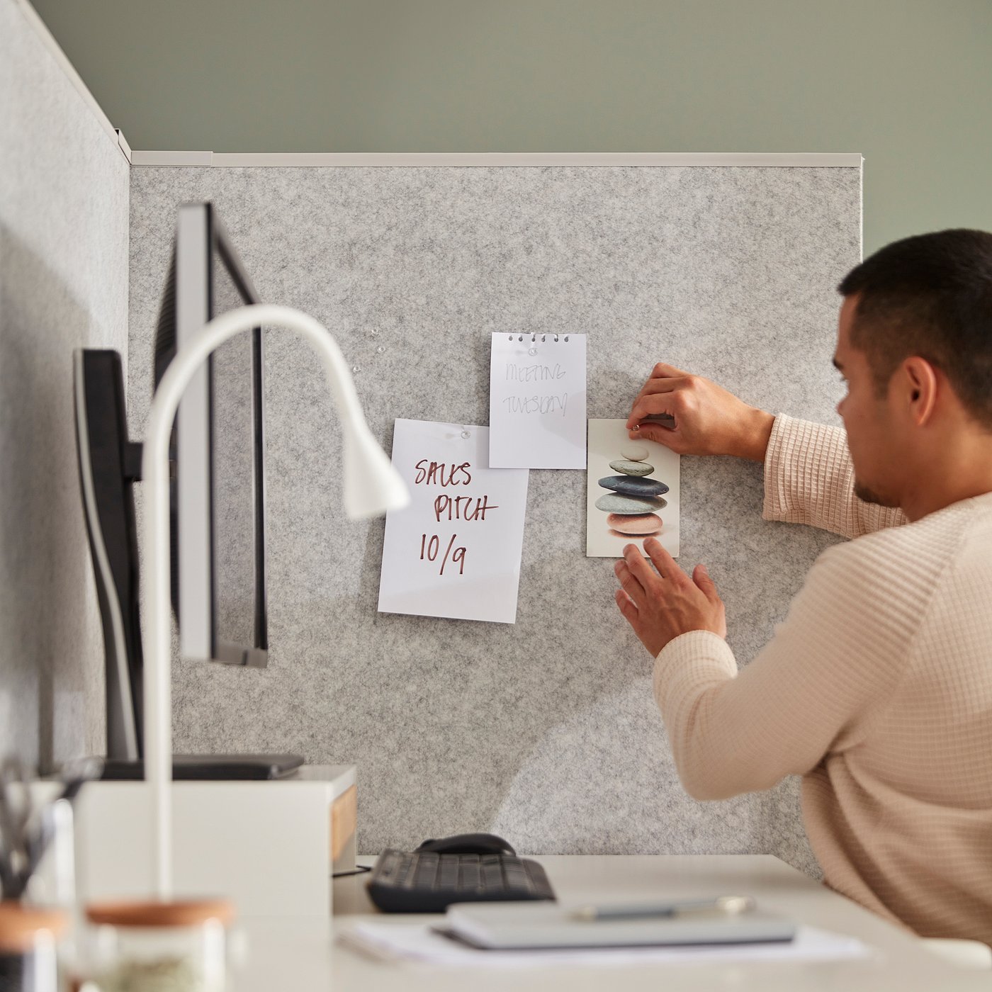 SIDORNA room divider, grey, 80x195 cm - IKEA