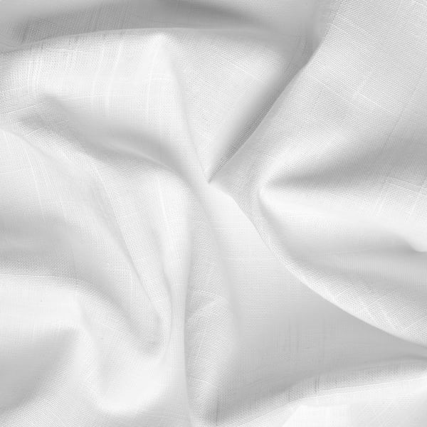 SILVERLÖNN Sheer curtains, 1 pair, white/with heading tape, 145x250 cm