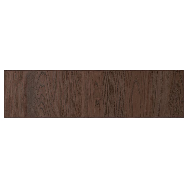 SINARP Drawer front, brown, 75x20 cm
