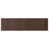 SINARP Drawer front, brown, 75x20 cm