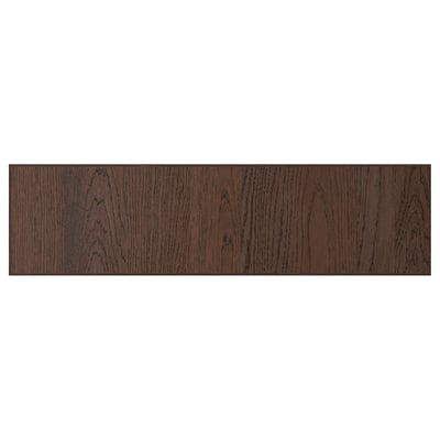 SINARP Drawer front, brown, 75x20 cm