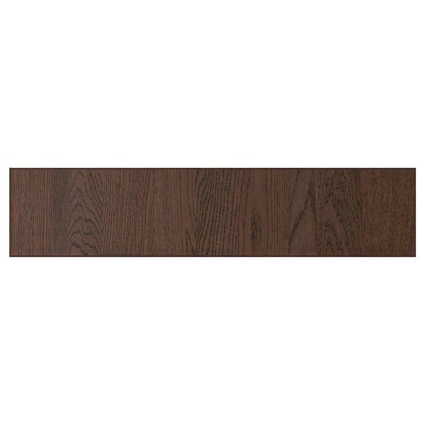 SINARP Drawer front, brown, 90x20 cm
