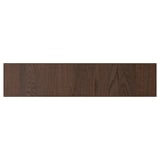 SINARP Drawer front, brown, 90x20 cm