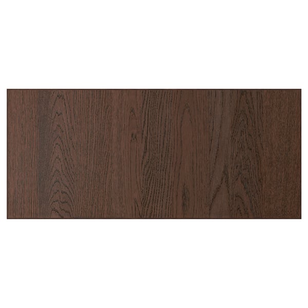 SINARP Drawer front, brown, 90x40 cm