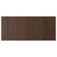 SINARP Drawer front, brown, 90x40 cm