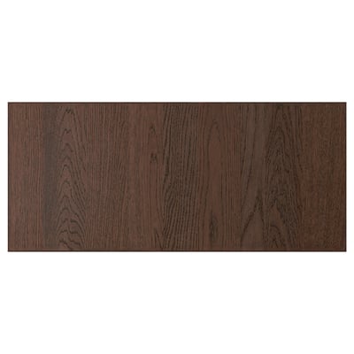 SINARP Drawer front, brown, 90x40 cm
