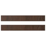 SINARP Drawer front, brown, 75x10 cm