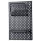 SKÅDIS Pegboard combination, black, 36x56 cm