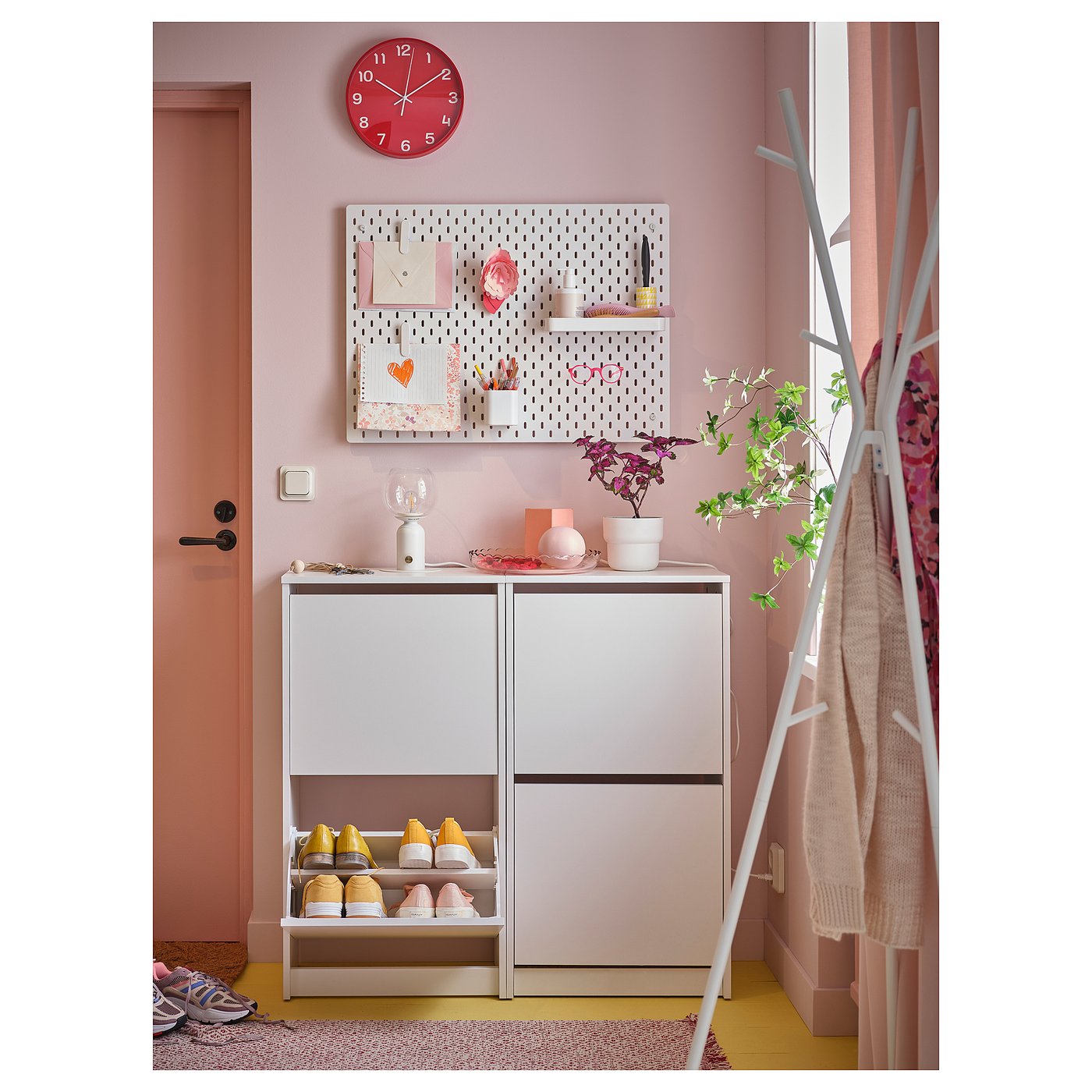 ★ジモティ割あり★ IKEA レンジボード ホワイト H90×D46×W80.5 クリーニング済み HJ3113 IKEA レンジ台 食器棚の中古が安い！激安で譲ります・無料であげます
