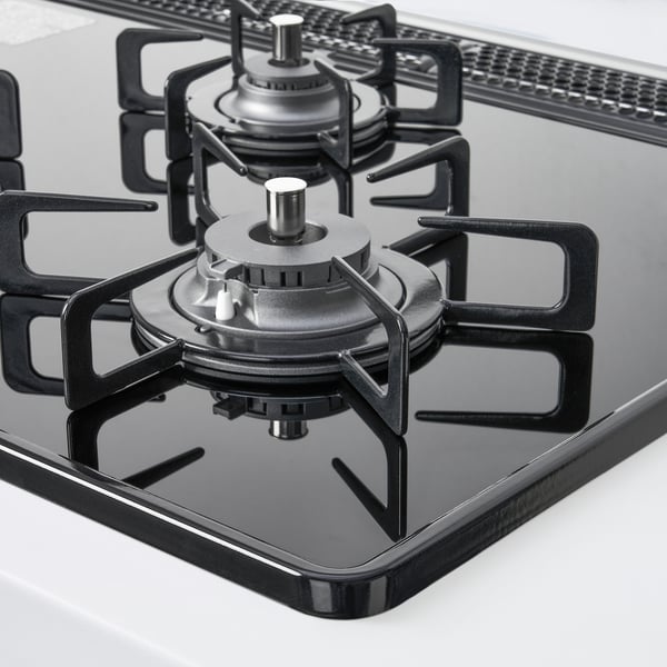 SKÄRKIND Natural gas 13A12A hob w fish grill, 59 cm
