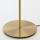 SKAFTET Table lamp base, brass-colour, 38 cm
