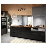 SKOGSÅ Worktop, oak/veneer, 259x65x3.8 cm