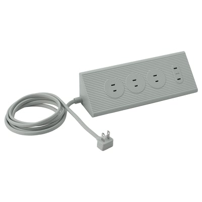 SKOTAT Extension cord, green, 1.8 m