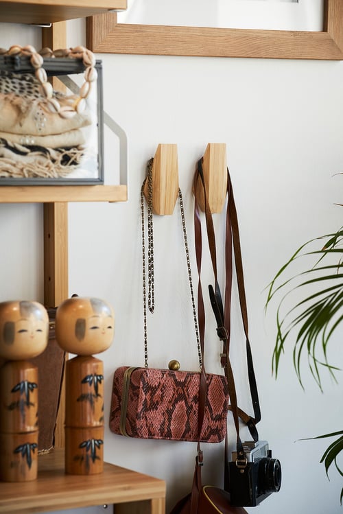 SKUGGIS Hook, bamboo, 5.4x7 cm IKEA