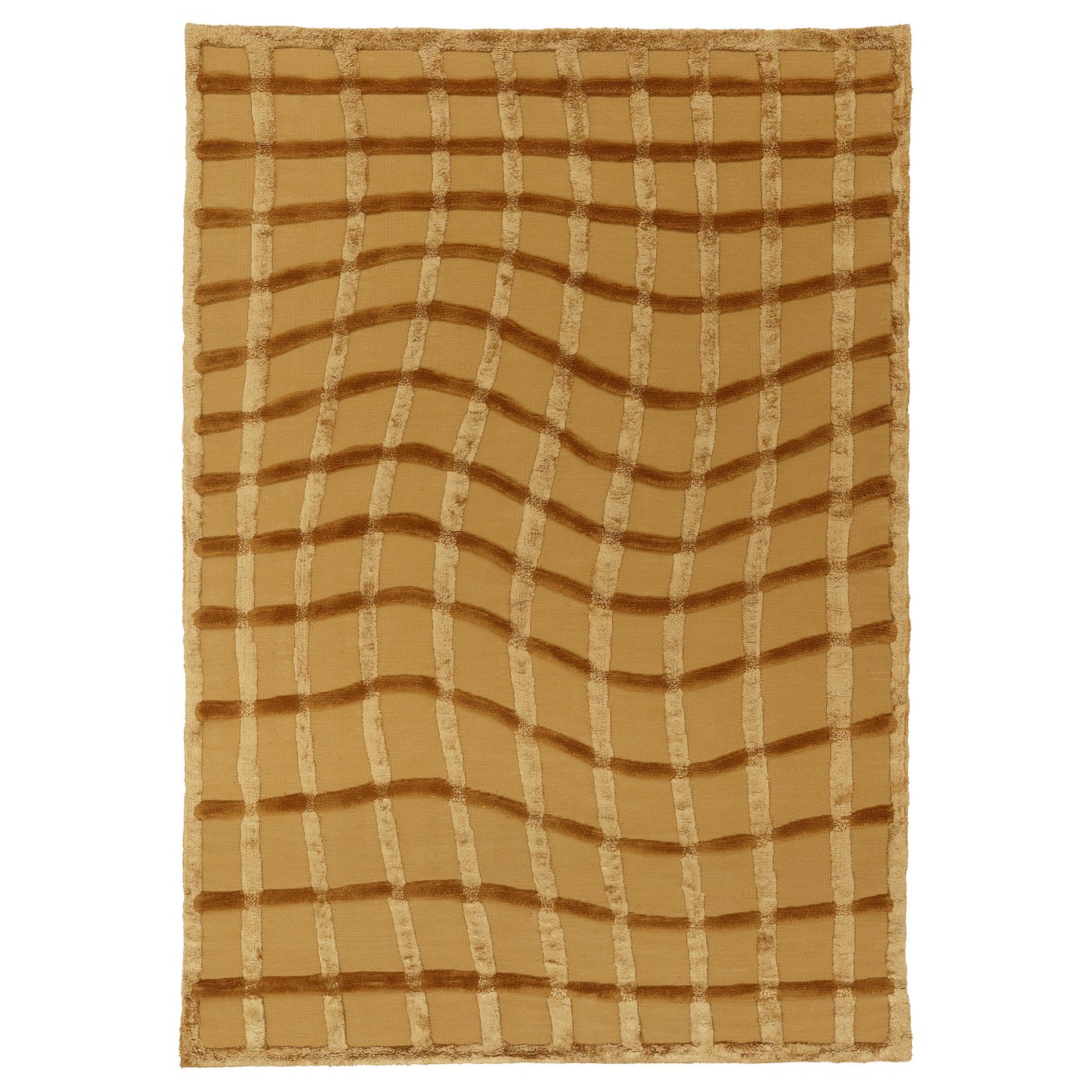 SKUGGSVINGEL rug, flatwoven, yellow/handmade, 170x240 cm - IKEA