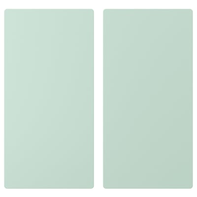 SMÅSTAD Door, light green, 30x60 cm