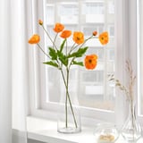 SMYCKA Artificial flower, in/outdoor/Poppy orange, 60 cm