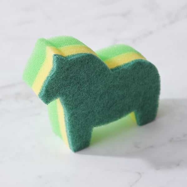 SNABBAKAT Sponge, pale green/light green